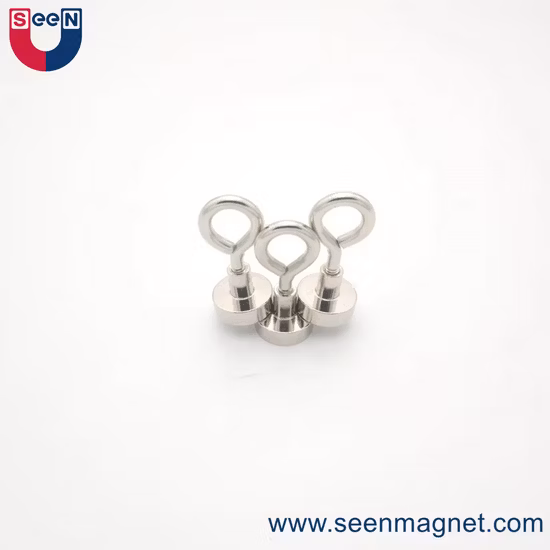 Strong Powerful Y-Type D16mm Sheep Eye Magnetic Hook for Pick up Tool