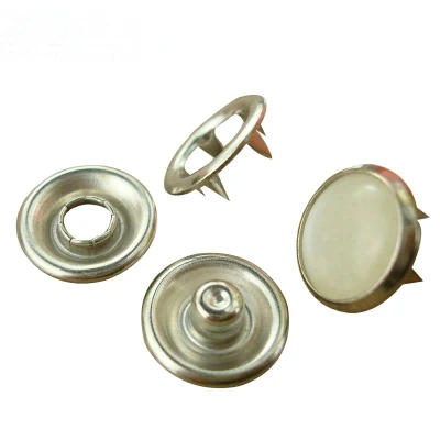 Venta al por mayor Flatback Magnetic Snap Buttons Botón magnético Níquel Thin Magnet Button para bolsos Metal grueso Latón 14 mm 18 mm